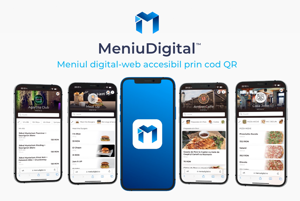 Digital web-menu interface